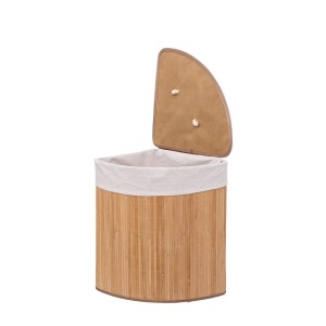 Dėžė skalbiniams 48 l 35x35x50 cm bambukinė 5Five 174781