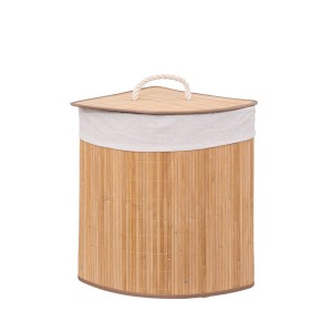 Dėžė skalbiniams 48 l 35x35x50 cm bambukinė 5Five 174781