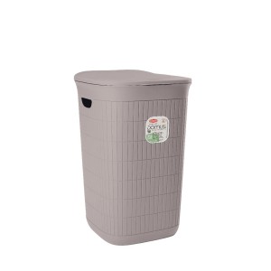 Dėžė skalbiniams rusva Domus 50 l 37x36x56 cm 90201 Italija STEFANPLAST