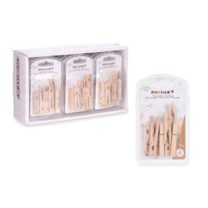 Segtukai nuotraukoms mediniai 9 vnt Pincello 82824