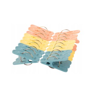 Segtukai skalbiniams plastikiniai 18 vnt. 6.5 cm 1.5 cm 27326
