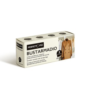 Maišas pakabinamiems drabužiams 66x140 cm 3 vnt. BUSTARMADIO PERFETTO 0362B