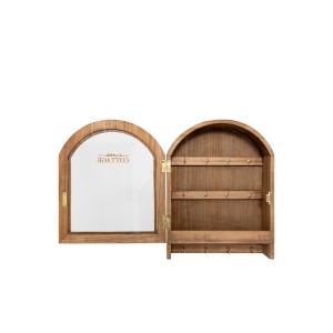 Dėžutė raktams medinė 22x7x28 cm Atmosphera 203548