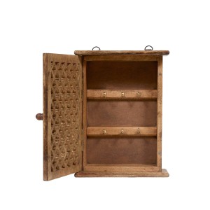 Dėžutė raktams mango mediena 20x7,5x28 cm Atmosphera 223897