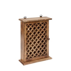 Dėžutė raktams mango mediena 20x7,5x28 cm Atmosphera 223897