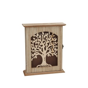Dėžutė raktams MDF Medis 20x6x24.5 cm 8445393539508