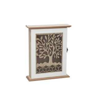 Dėžutė raktams MDF Medis 20x6x24.5 cm (mix 2) 8445393539539