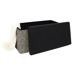 Dėžė-pufas 76x38x38 cm sulankstoma Home Deco HD7522