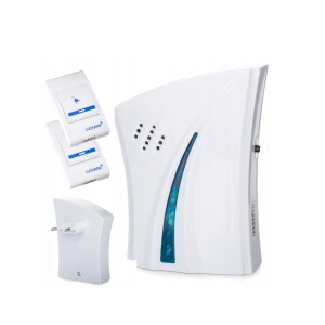 Skambutis durų belaidis 100x75x30 mm 01018