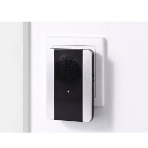 Skambutis durų bevielis LED 150 m 8x11.7x2.6 cm juodas 27796