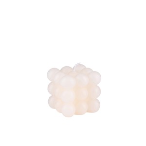 Žvakė violetinė Burbuliukai 6x6x5,5cm ARTICASA 871125224108