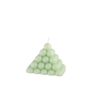 Žvakė žalsva Burbuliukai 9x9x7 cm Polar 626833