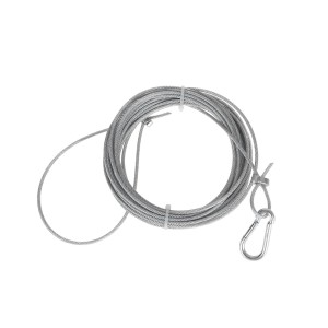 Trosas kaminkrėčio metalinis lankstus 6 m GEKO G66728