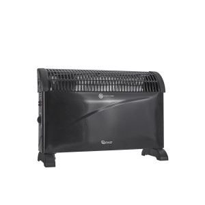 Šildytuvas konvektorius su termostatu 2000W juoda sp. GEKO G80437