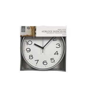 Laikrodis sieninis tylaus veikimo D25 cm Home Deco HO0004
