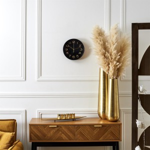 Laikrodis sieninis tylaus veikimo D25 cm Home Deco HO0004