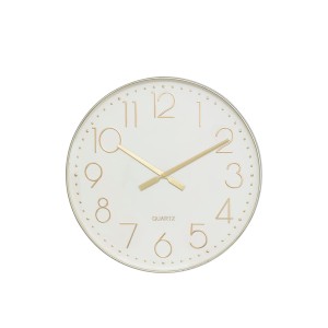 Laikrodis sieninis D51 cm baltos/aukso spalvos Atmosphera 206417