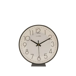 Laikrodis stalinis juodas  D 20 cm W2990 Hometime Widdop