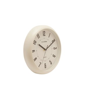 Laikrodis sieninis baltas D 25 cm W9972 Hometime Widdop