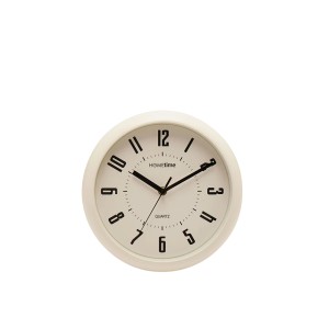 Laikrodis sieninis baltas D 25 cm W9972 Hometime Widdop