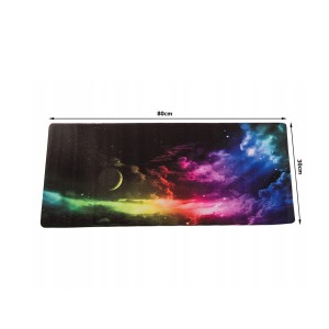 Pelės ir klaviatūros kilimėlis neslystantis 80x30 cm 06272