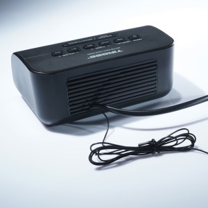 Radijo imtuvas AM/FM AC arba 2xAAA su laikrodžiu TIROSS TS490