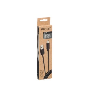 Laidas mobiliojo telefono pakrovimui 2 m USB-C Argon 12771