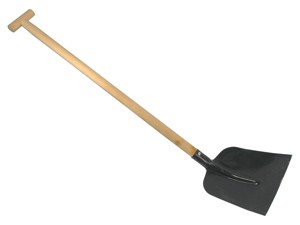 Semtuvas žvyrui su T formos 100 cm kotu