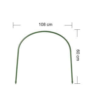 Lankas lysvei dengtas plastiku 11 mm 60x108 cm Gardenita (50)