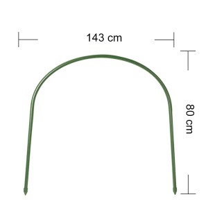 Lankas lysvei dengtas plastiku 11 mm 80x143 cm Gardenita (50)