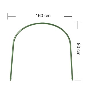 Lankas lysvei dengtas plastiku 11 mm 90x160 cm Gardenita (50)