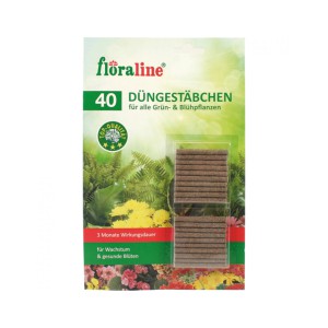 Trąšų lazdelės žydintiems augalams 40 vnt (efektas 3 mėnesiams) Floraline 41388