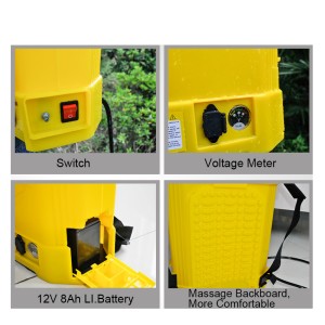 Purkštuvas augalams akumuliatorinis 16 l 0584201 Crownman