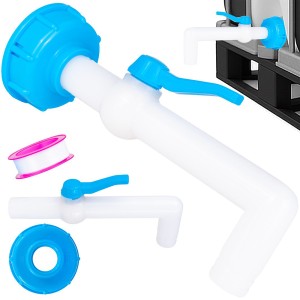 Kranas ICB konteneriui veržlė S60x6 + 25 mm 90* GEKO G70205