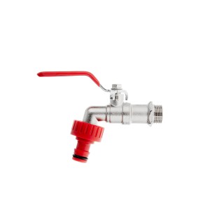 Adapteris su kranu IBC konteineriui veržlė sregis 1/2" 3/4" GEKO G70185