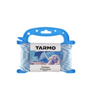 Virvė pinta 4 mm 20 m plastikinėje ritėje, plūduriuojanti, UV atspari Tarmo
