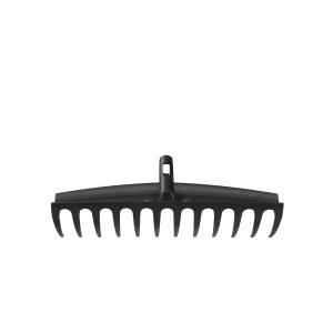 Grėblys plastikinis 12 dantų be koto 41x11x15 cm Fiskars 1014917