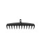 Grėblys plastikinis 12 dantų be koto 41x11x15 cm Fiskars 1014917