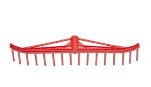 PLASTIC RAKE WITH 18 TEETH