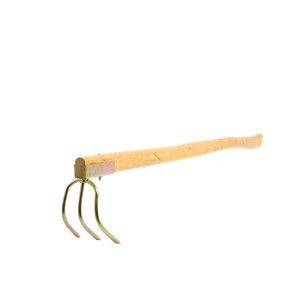 Purentuvas trijų dantų, medinis kotas 9,5x18x74 cm (bulvėms) Tarmo 180556