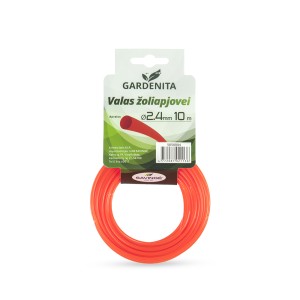 Valas žoliapjovei apvalus 2,4 mm 10 m Gardenita (16)