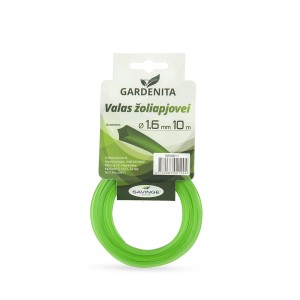 Valas žoliapjovei kvadratinis 1,6 mm 10 m Gardenita (20)