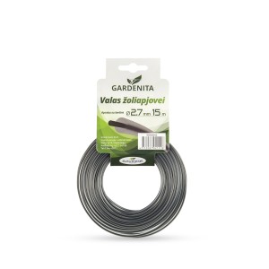 Valas žoliapjovei apvalus su šerdimi 2,7 mm  15 m Gardenita (12)