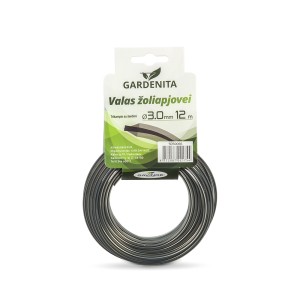 Valas žoliapjovei trikampis su šerdimi 3,0 mm 12 m Gardenita (10)