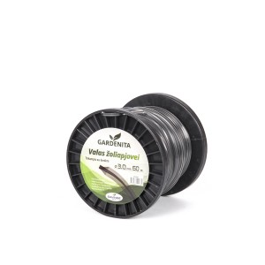 Valas žoliapjovei trikampis su šerdimi 3,0 mm 60 m Gardenita (20)