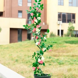 Kuoliukas augalams spiralinis dengtas plastiku 120 cm 11 mm Gardenita (50)