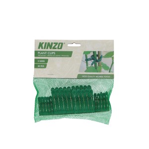 Spaustukai augalams 20 vnt. 2 dydžių 10+10 KINZO 871125230474