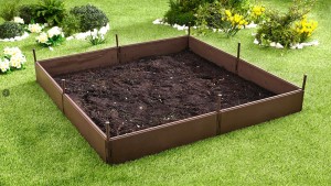 Pakelta lysvė 115x115x13 cm plastikas, rudos sp. Tarmo 603173