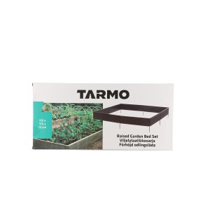 Pakelta lysvė 115x115x13 cm plastikas, rudos sp. Tarmo 603173