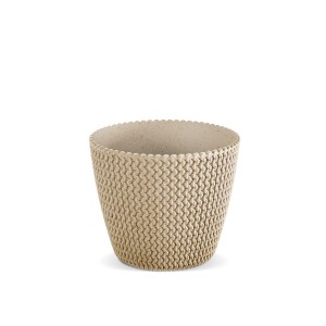 Vazonas SPLOFY ECO WOOD 0,9 L D130xH108 mm šv.ruda sp. Prosperplast
